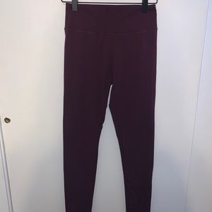 Aerie Maroon Leggings